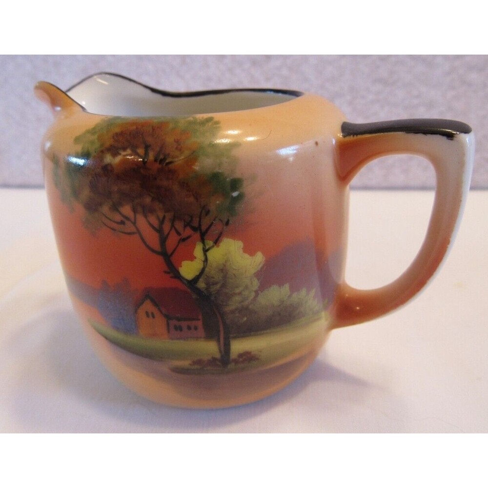 Vintage Noritake Tree in the Meadow Hand Painted Small Creamer